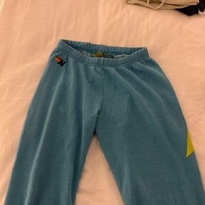 Aviator Nation Blue bolt sweats
